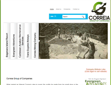 Tablet Screenshot of correiagroupguyana.com